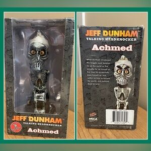 NECA Jeff Dunham ACHMED Talking Headknocker Bobble Head Figure